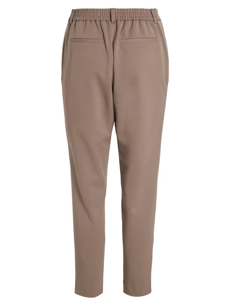 Vila Hosen*VIVARONE HW SLIM PANT - NOOS brown lentil