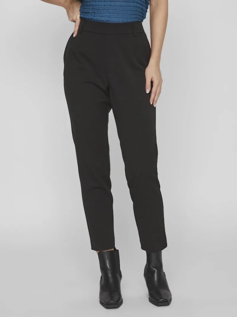 Vila Hosen*VIVARONE HW SLIM PANT - NOOS Black