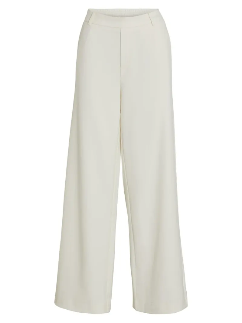 Vila Hosen*VIVARONE HW WIDE PANT - NOOS eierschal1