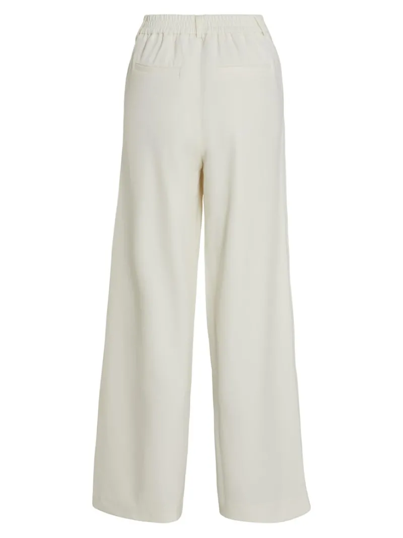 Vila Hosen*VIVARONE HW WIDE PANT - NOOS eierschal1