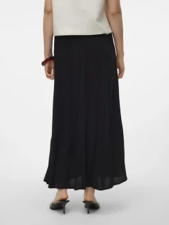 Vero Moda Röcke*VMALBA ANKLE SKIRT WVN NOOS schwarz1