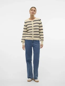 Vero Moda Pullover & Sweatshirts*VMAMAZING LS O-NECK CARDIGAN GA BOO birch