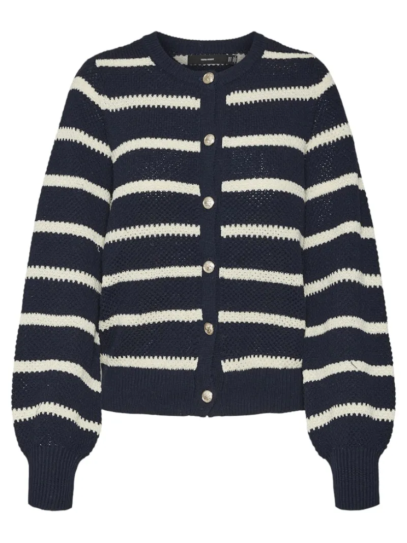 Vero Moda Pullover & Sweatshirts*VMAMAZING LS O-NECK CARDIGAN GA BOO Navy Blazer