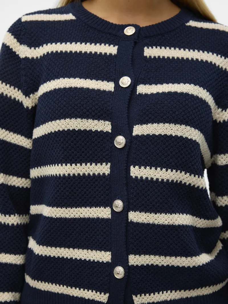 Vero Moda Pullover & Sweatshirts*VMAMAZING LS O-NECK CARDIGAN GA BOO Navy Blazer