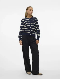 Vero Moda Pullover & Sweatshirts*VMAMAZING LS O-NECK CARDIGAN GA BOO Navy Blazer