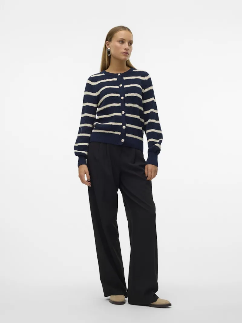 Vero Moda Pullover & Sweatshirts*VMAMAZING LS O-NECK CARDIGAN GA BOO Navy Blazer