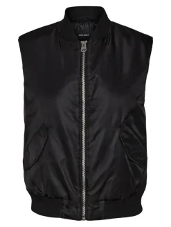 Vero Moda Westen*VMAMBER SHORT WAISTCOAT Black