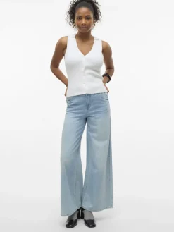 Vero Moda Jeans*VMANNET MR WIDE JEANS SI321 Medium Blue Denim