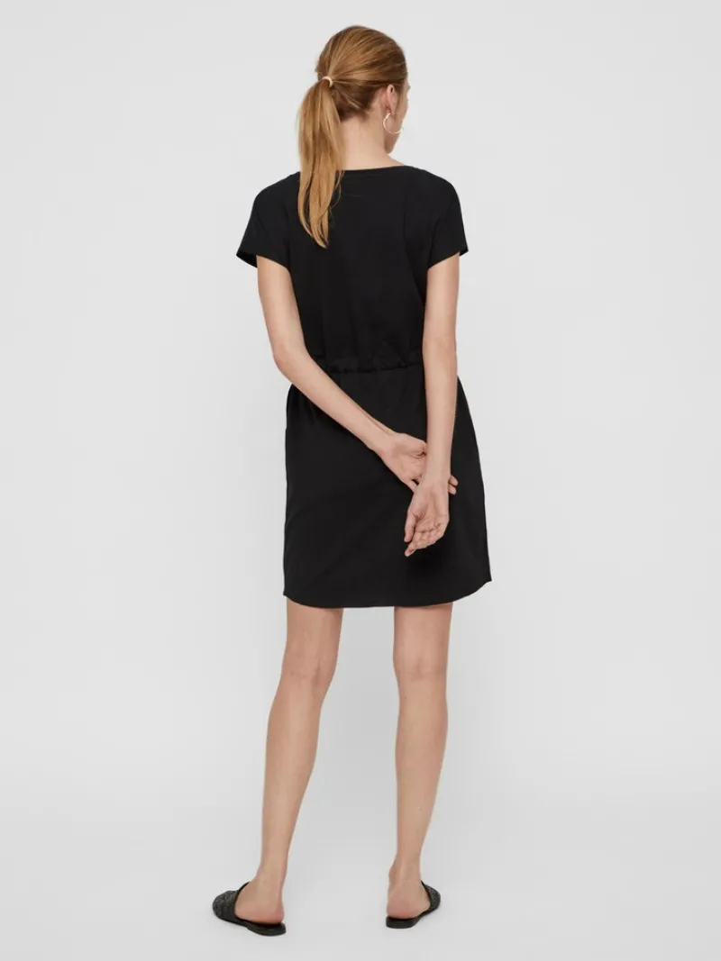 Vero Moda Kleider*VMAPRIL SS SHORT DRESS NOOS black1