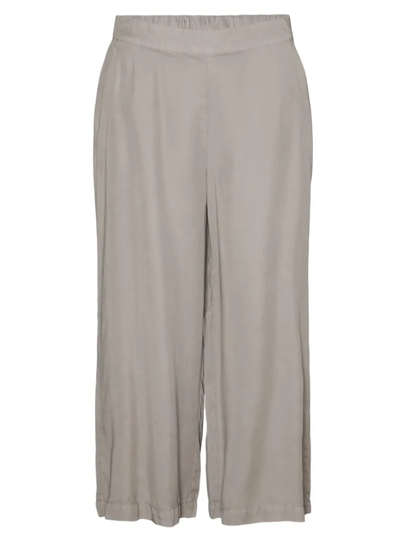 Vero Moda Hosen*VMBREE MR WIDE TENCEL CULOTTE GA NOOS moon rock