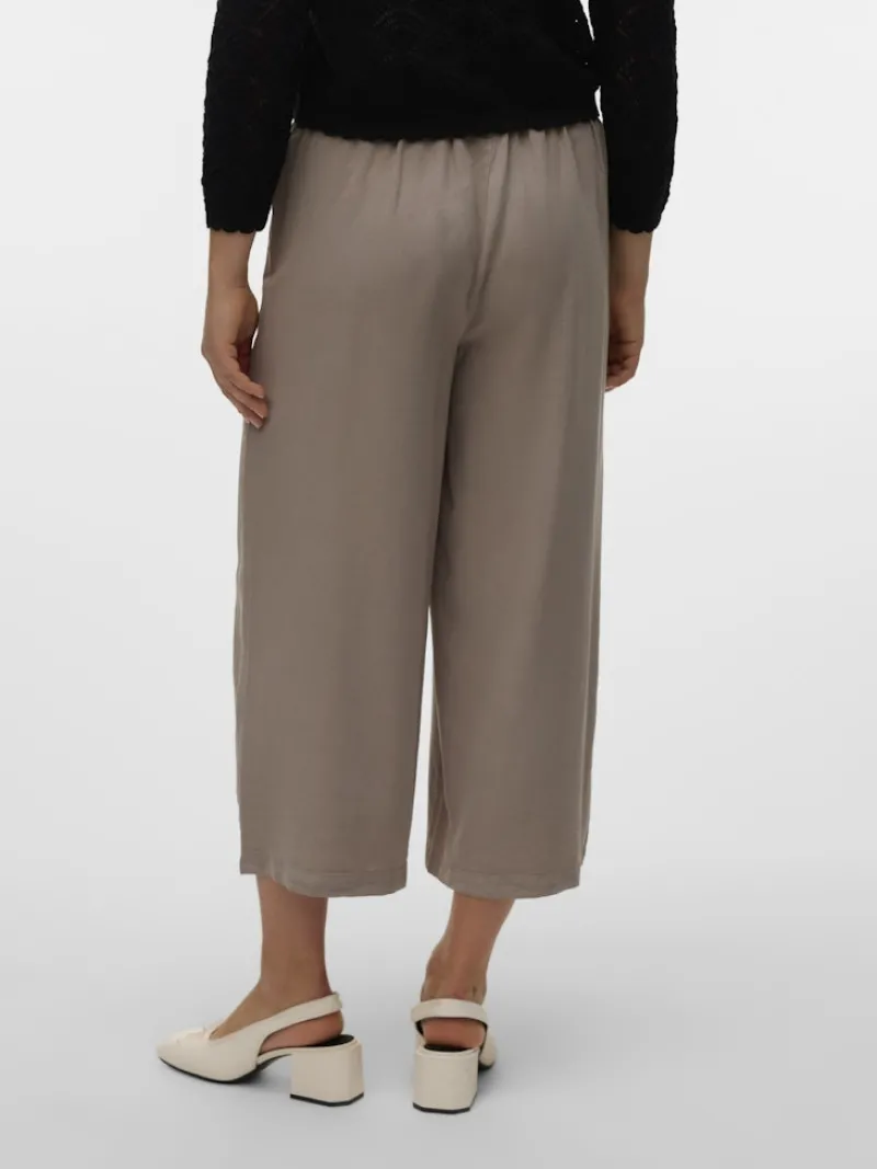 Vero Moda Hosen*VMBREE MR WIDE TENCEL CULOTTE GA NOOS moon rock