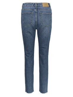 Vero Moda Jeans*VMBRENDA HR STRAIGHT A CUT GU385 GA NOOS Medium Blue Denim