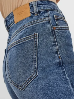 Vero Moda Jeans*VMBRENDA HR STRAIGHT A CUT GU385 GA NOOS Medium Blue Denim