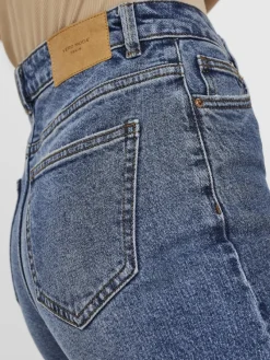 Vero Moda Jeans*VMBRENDA HR STRAIGHT A CUT GU385 GA NOOS Medium Blue Denim