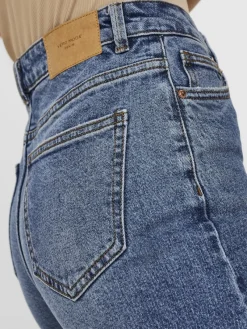 Vero Moda Jeans*VMBRENDA HR STRAIGHT A CUT GU385 GA NOOS Medium Blue Denim