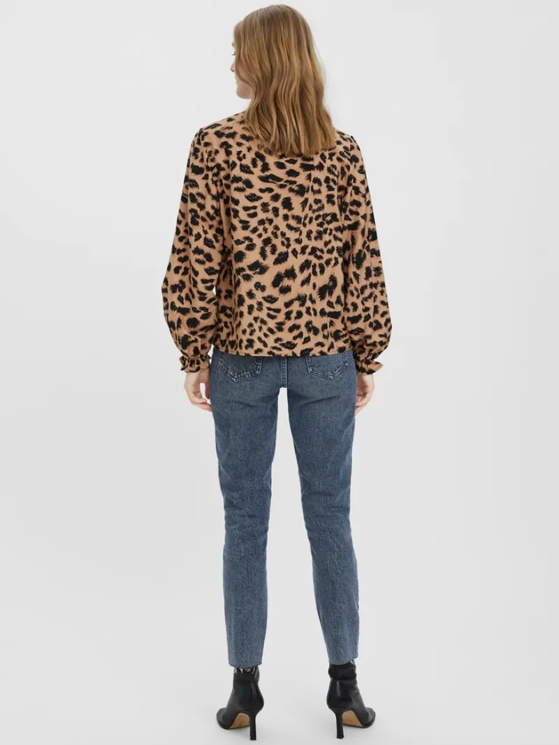 Vero Moda Jeans*VMBRENDA HR STRAIGHT ANK CUT GU3134 GA Dark Blue Denim