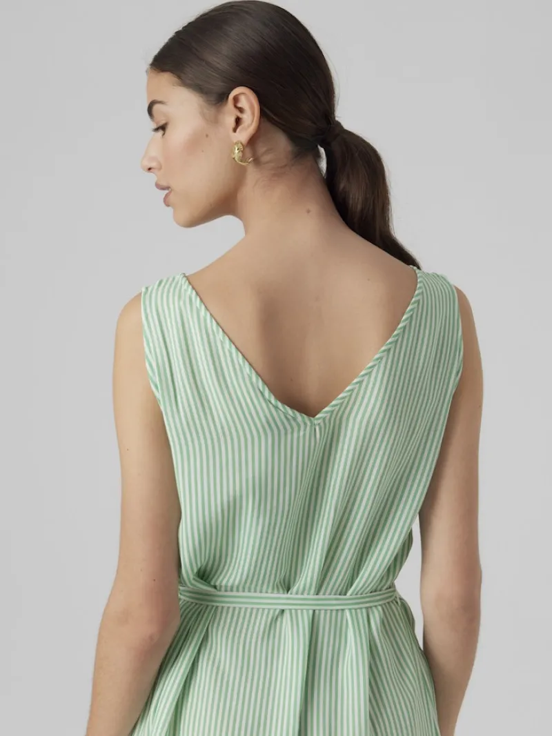 Vero Moda Kleider*VMBUMPY SL SHORT DRESS WVN GA NOOS Snow White