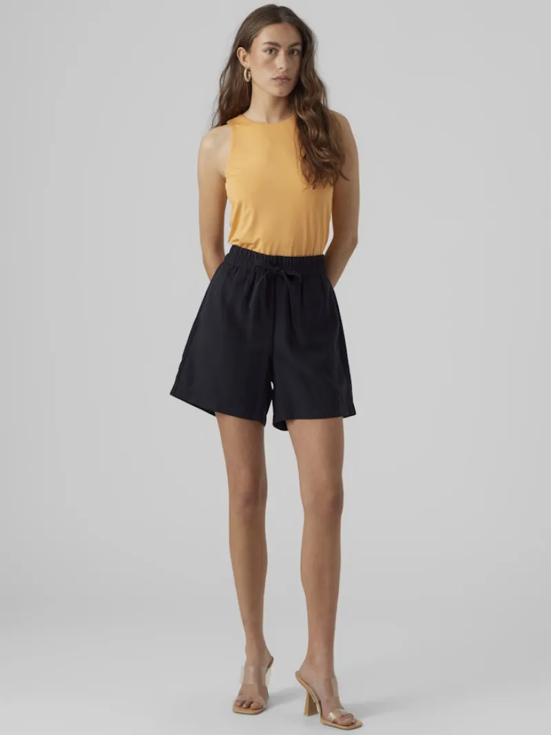 Vero Moda Shorts*VMCARMEN HW LOOSE SHORTS NOOS Black