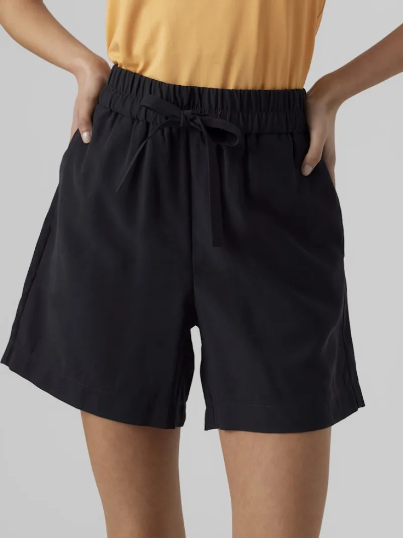 Vero Moda Shorts*VMCARMEN HW LOOSE SHORTS NOOS Black