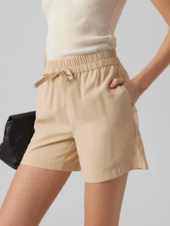 Vero Moda Shorts*VMCARMEN HW LOOSE SHORTS NOOS irish cream