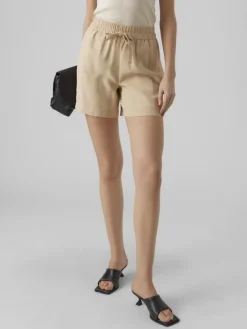 Vero Moda Shorts*VMCARMEN HW LOOSE SHORTS NOOS irish cream