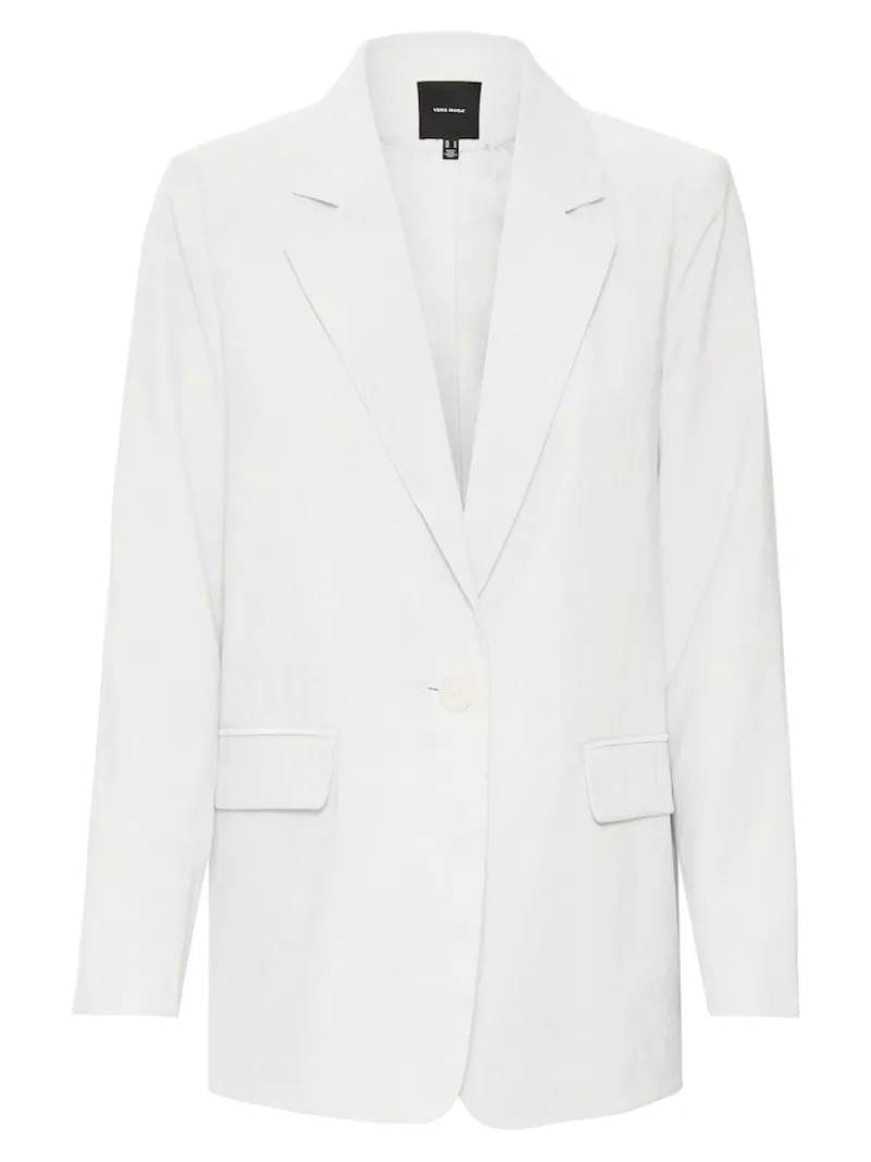 Vero Moda Jacken*VMCARMEN LS LOOSE BLAZER NOOS Snow White