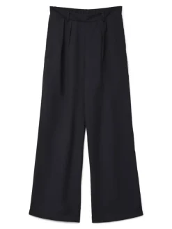 Vero Moda Hosen*VMCAYSA H/W WIDE PLEATED PANT WVN EXP Black