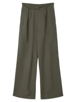 Vero Moda Hosen*VMCAYSA H/W WIDE PLEATED PANT WVN EXP Kalamata