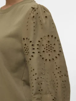 Vero Moda Pullover & Sweatshirts*VMDAMINE LS SWEAT BOX JRS Mermaid