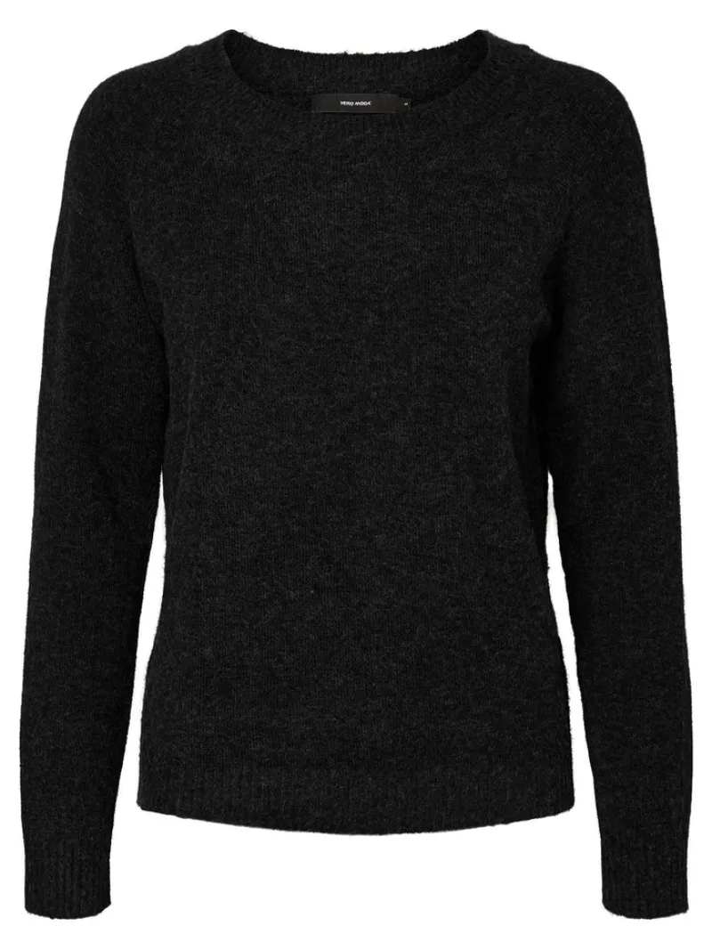 Vero Moda Pullover & Sweatshirts*VMDOFFY LS O-NECK BLOUSE GA NOOS Black