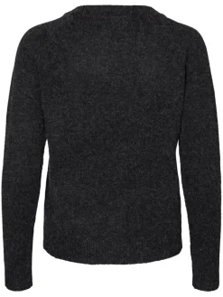Vero Moda Pullover & Sweatshirts*VMDOFFY LS O-NECK BLOUSE GA NOOS Black
