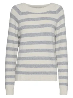 Vero Moda Pullover & Sweatshirts*VMDOFFY LS O-NECK BLOUSE GA NOOS birch3