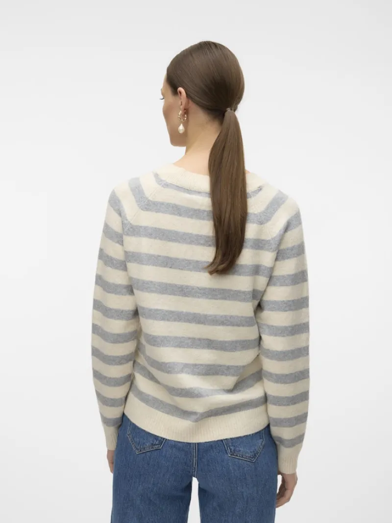 Vero Moda Pullover & Sweatshirts*VMDOFFY LS O-NECK BLOUSE GA NOOS birch3
