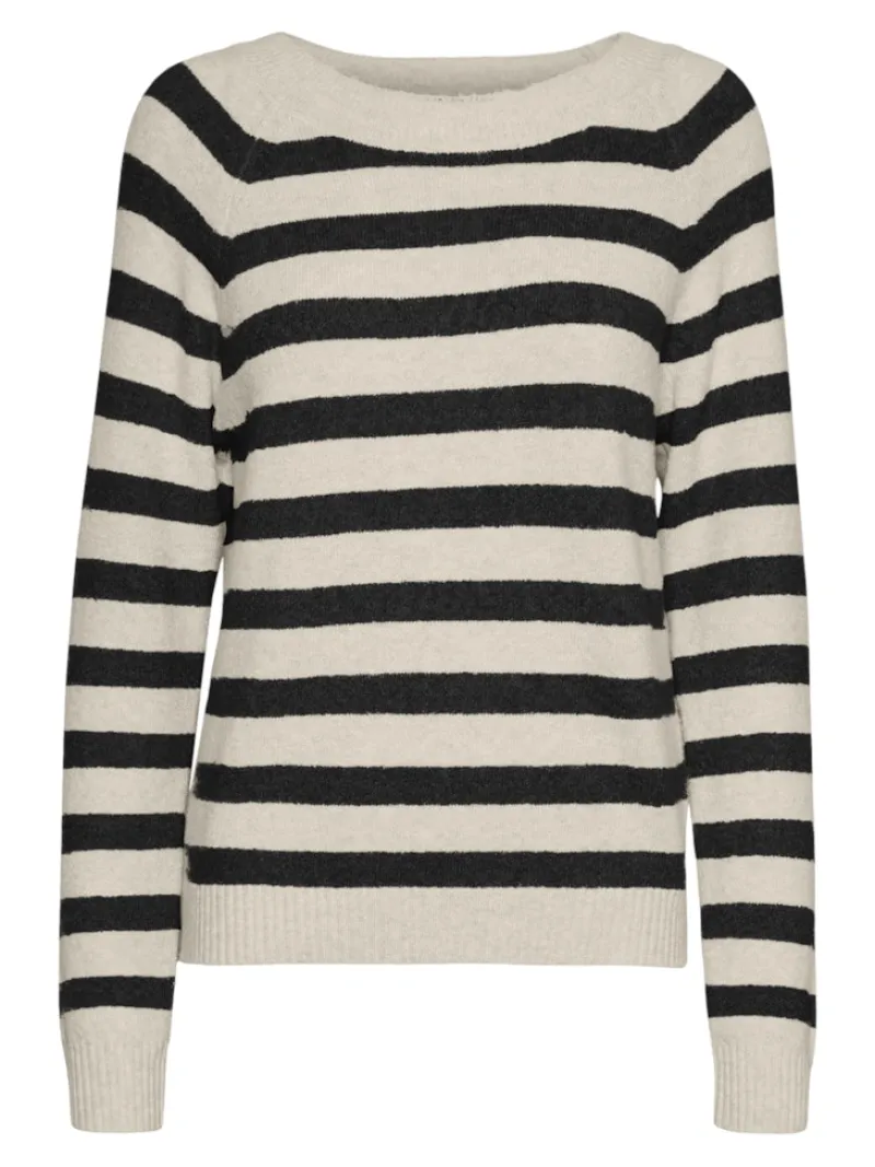 Vero Moda Pullover & Sweatshirts*VMDOFFY LS O-NECK BLOUSE GA NOOS birch2