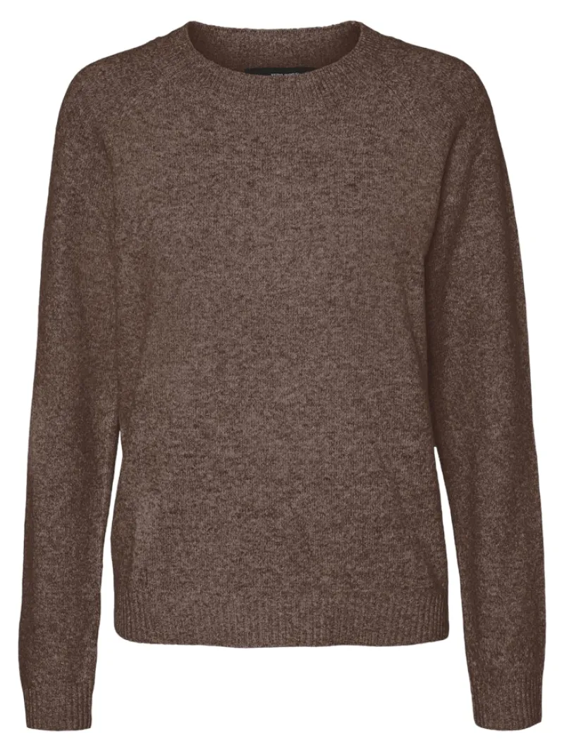 Vero Moda Pullover & Sweatshirts*VMDOFFY LS O-NECK BLOUSE GA NOOS pinecone