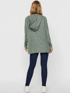 Vero Moda Pullover & Sweatshirts*VMDOFFY LS OPEN HOOD CARDIGAN GA NOOS Laurel Wreath