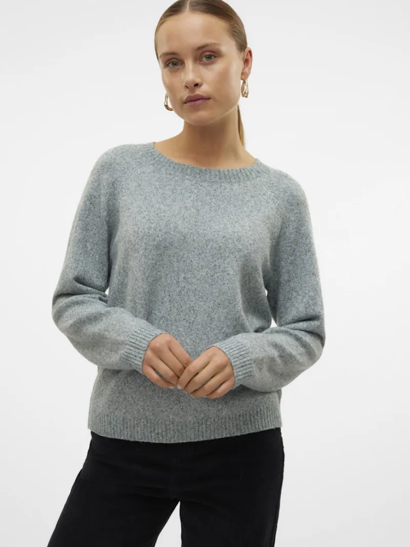 Vero Moda Pullover & Sweatshirts*VMDOFFYSHINE LS O-NECK BLOUSE REP NOOS Balsam Green