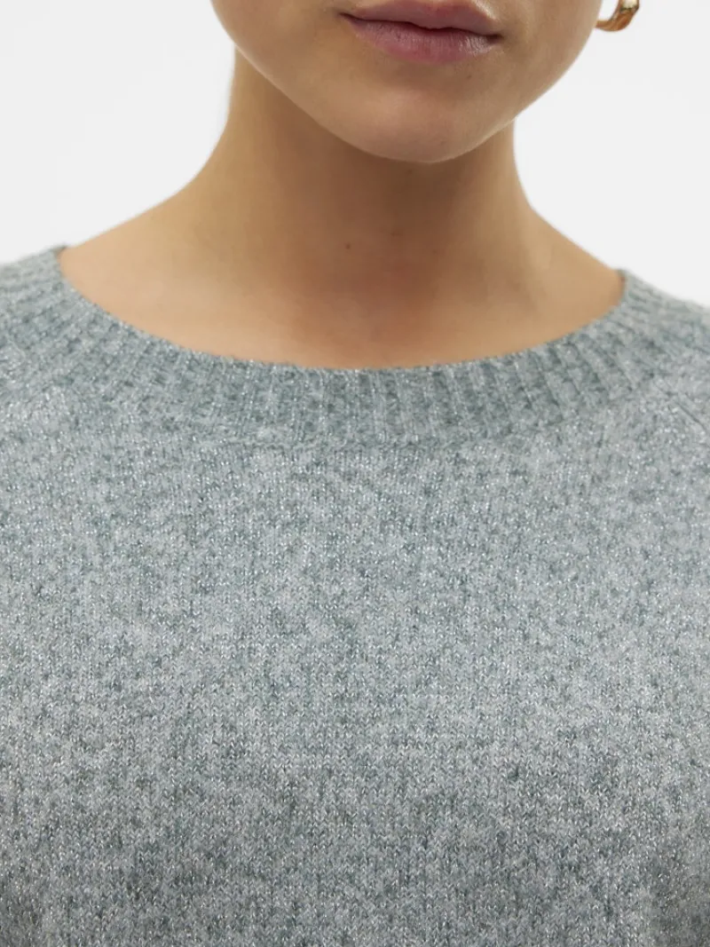 Vero Moda Pullover & Sweatshirts*VMDOFFYSHINE LS O-NECK BLOUSE REP NOOS Balsam Green