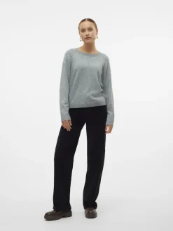 Vero Moda Pullover & Sweatshirts*VMDOFFYSHINE LS O-NECK BLOUSE REP NOOS Balsam Green