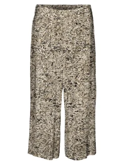 Vero Moda Hosen*VMEASY HW CULOTTE PANTS WVN GA White Pepper