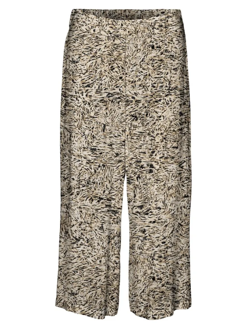 Vero Moda Hosen*VMEASY HW CULOTTE PANTS WVN GA White Pepper