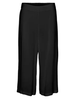Vero Moda Hosen*VMEASY HW CULOTTE PANTS WVN GA black1