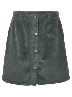 Vero Moda Röcke*VMETTA HR SHORT CORD SKATER SKIRT NOOS Balsam Green