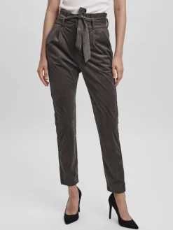 Vero Moda Hosen*VMEVA HR LOOSE PAPERBAG CORD PANT NOOS Peat