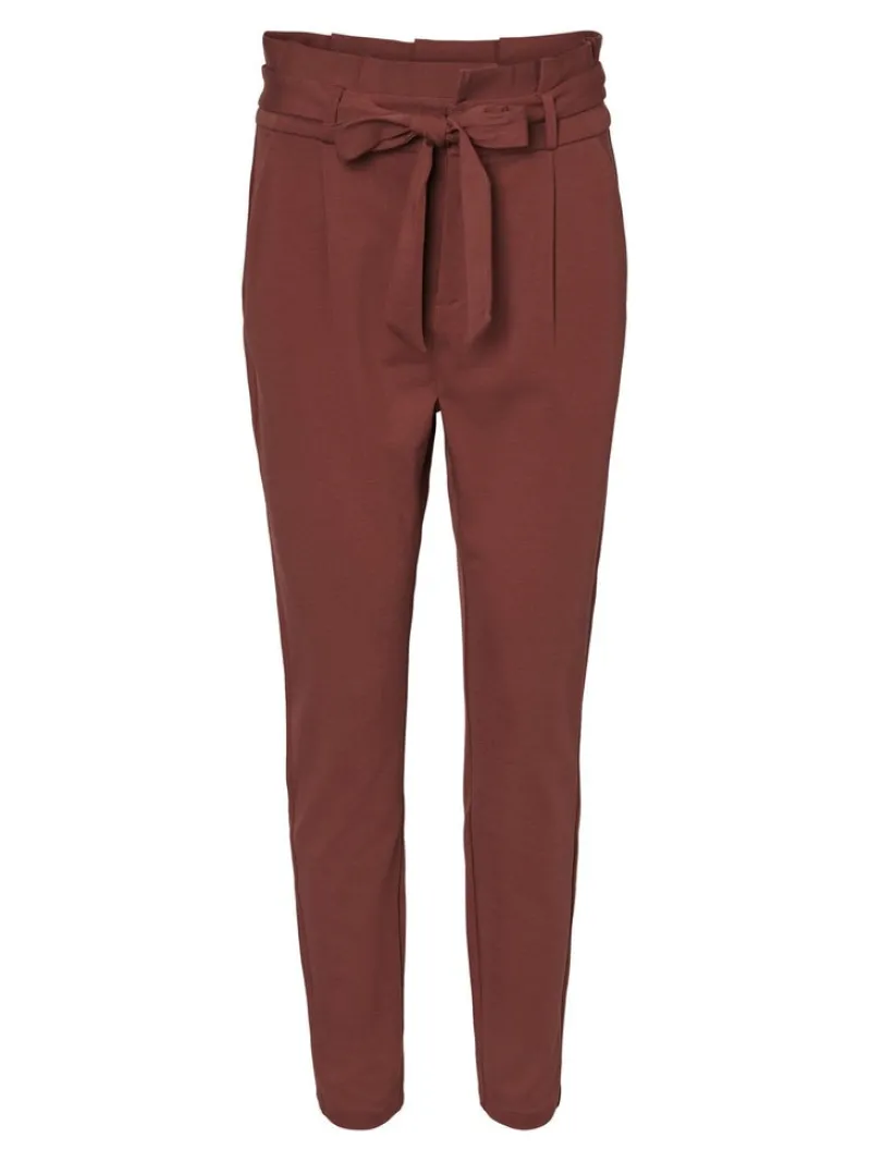 Vero Moda Hosen*VMEVA HW LOOSE PAPERBAG PANT NOOS sable