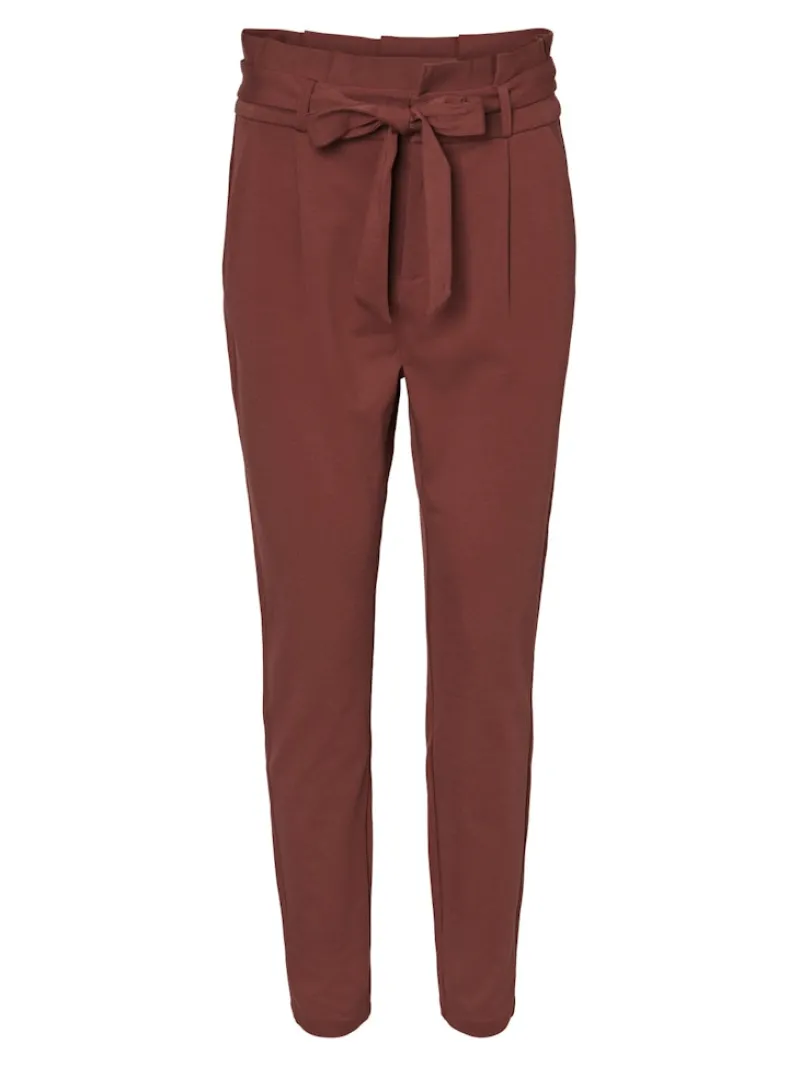 Vero Moda Hosen*VMEVA HW LOOSE PAPERBAG PANT NOOS sable