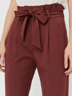 Vero Moda Hosen*VMEVA HW LOOSE PAPERBAG PANT NOOS sable