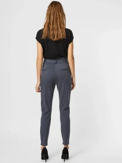 Vero Moda Hosen*VMEVA HW LOOSE PAPERBAG PANT NOOS ombre blue