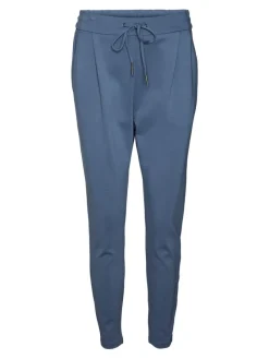 Vero Moda Hosen*VMEVA MR LOOSE STRING PANT GA NOOS china blue
