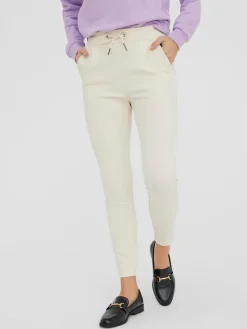 Vero Moda Hosen*VMEVA MR LOOSE STRING PANT GA NOOS birch